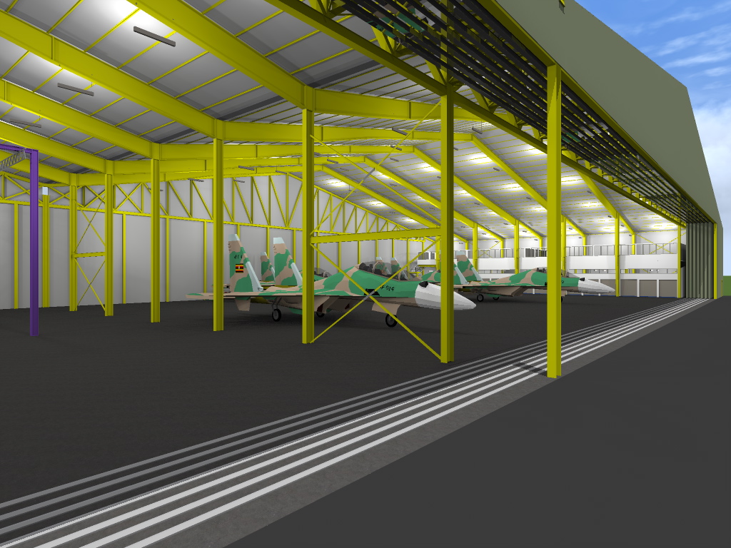 Hangars for New Su-30 Jets for UPDAF - Nakasongola Airbase