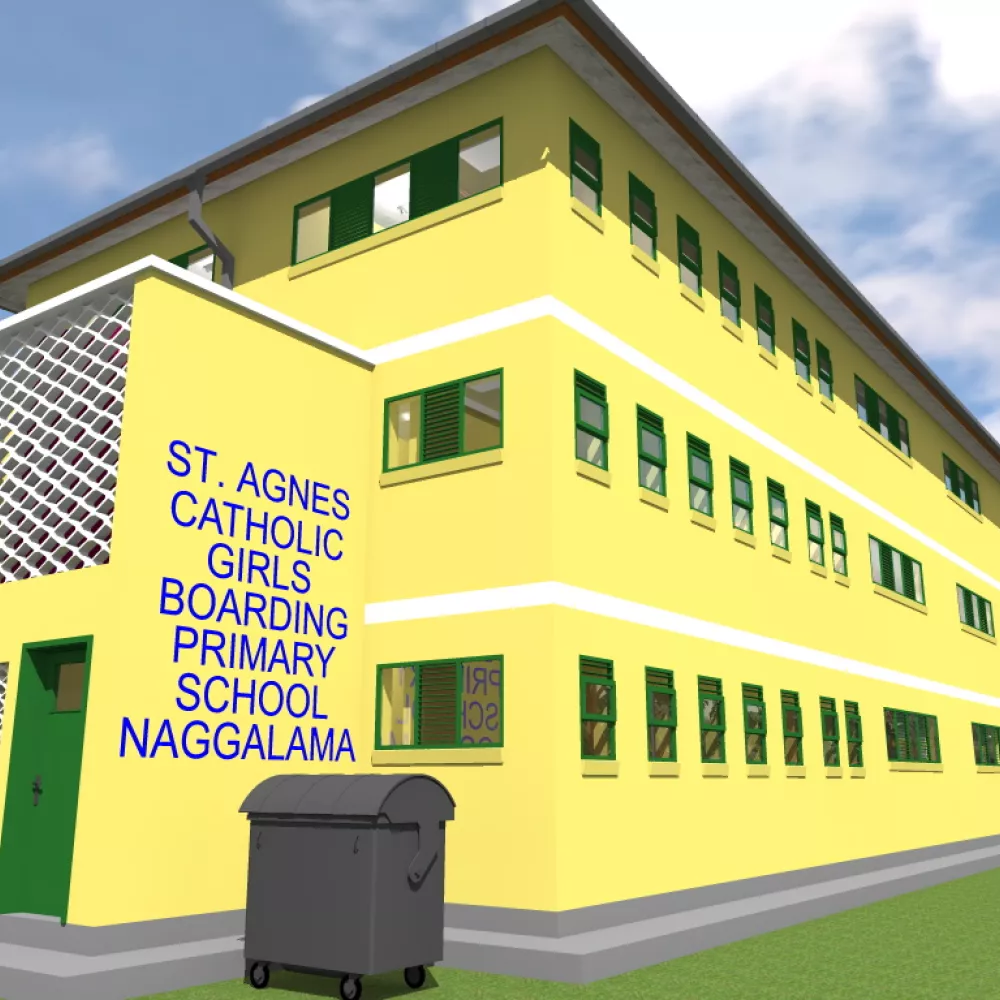 Centennial Dormitory Block at St Agnes Catholic Girls Boarding Primary School - Naggalama
