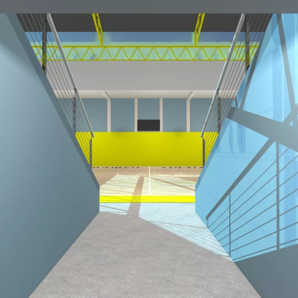 Indoor Arena - Tunnel